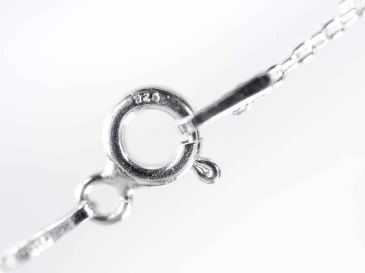 Horizon Blue Silver Necklace